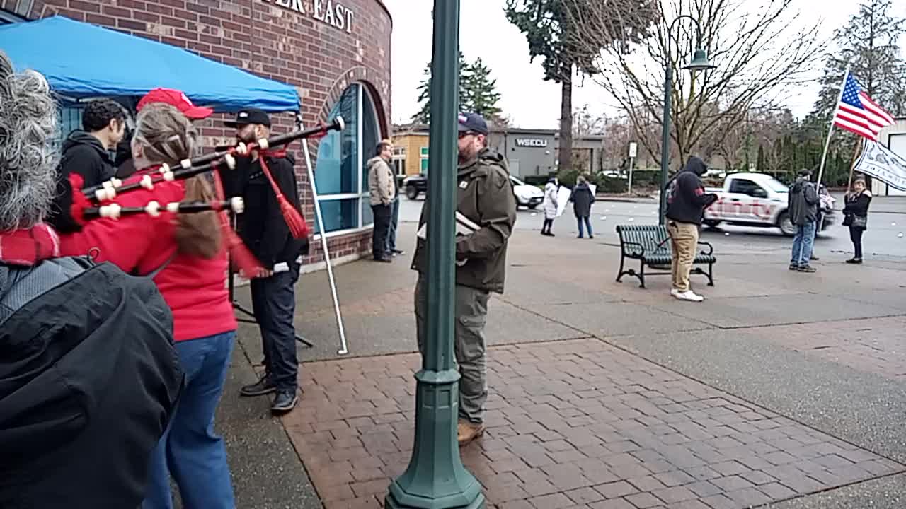 Washington State Health Department Rally