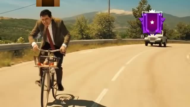 Mr.Bean cycle ride