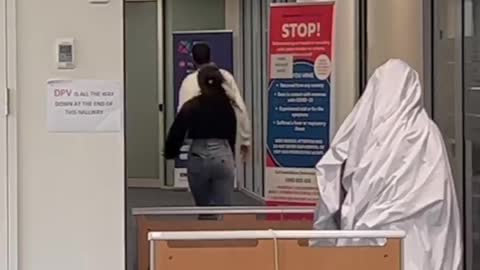 Scary hospital prank