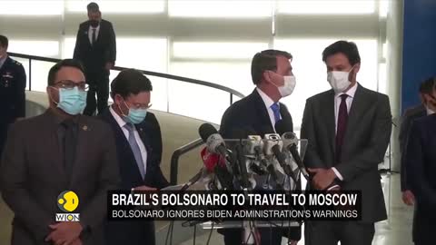 President Bolsonaro travels to Russia and says that the desire is for world peace