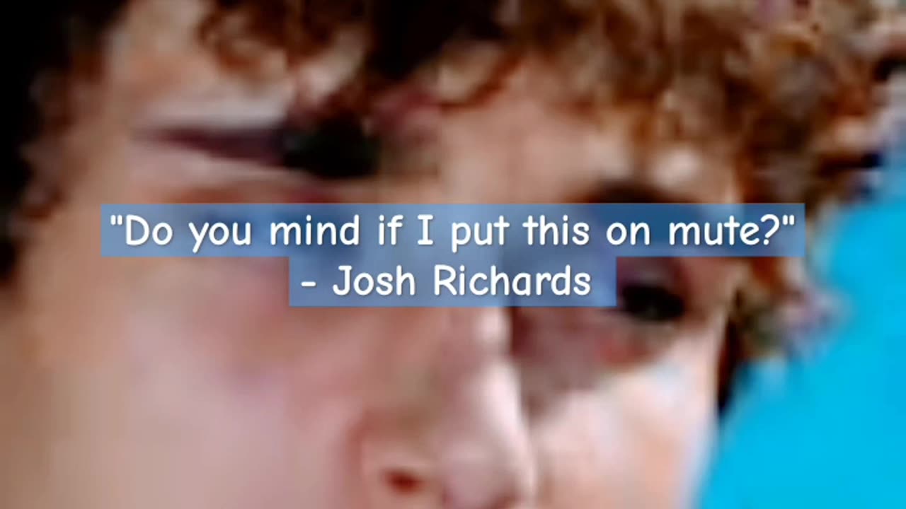 THINGS PEDOPHILES SAY: JOSH RICHARDS
