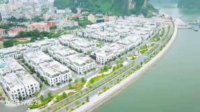 Impressive with the aerial view of Ha Long City Vietnam