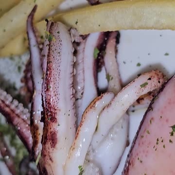 Squid on the Grill, capturing the Flavors of the Sea