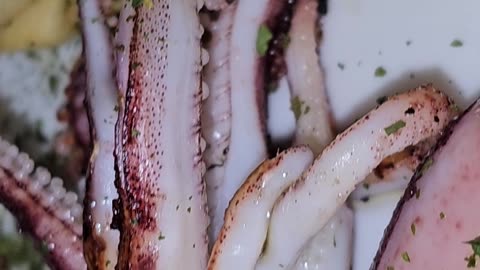 Squid on the Grill, capturing the Flavors of the Sea