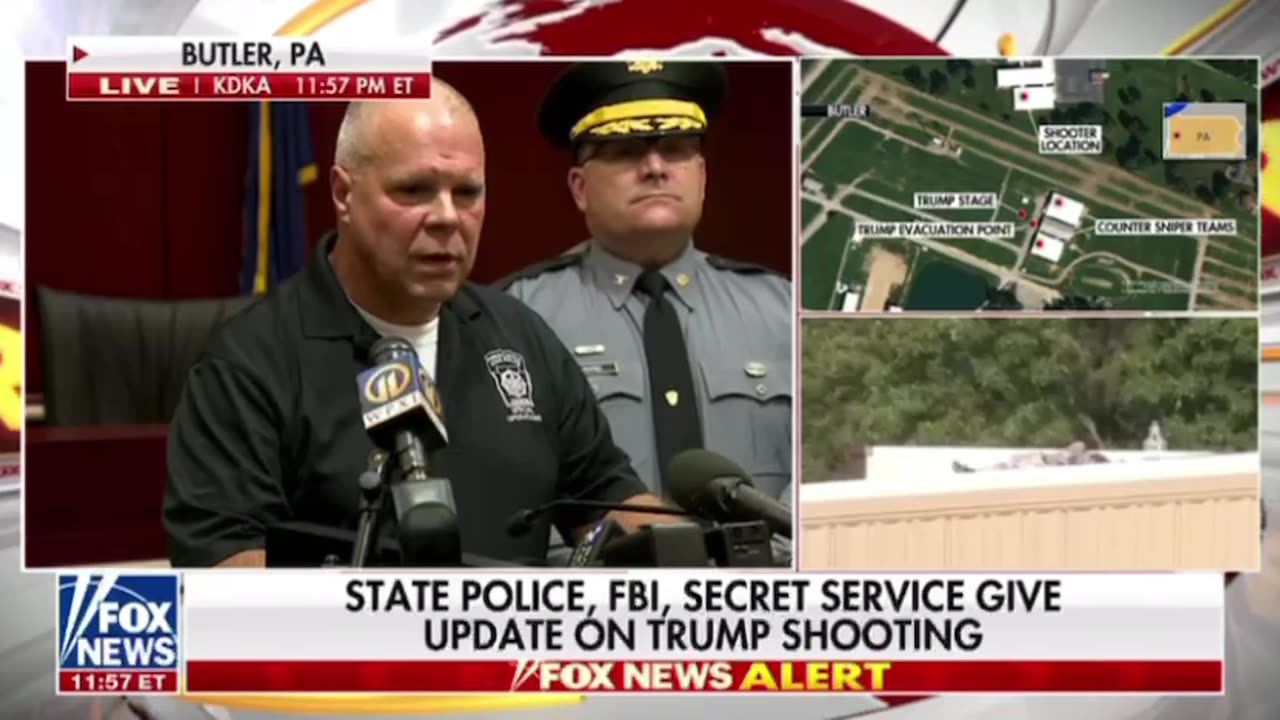 State Police, FBI, Secret Service gives update on Trump shooting