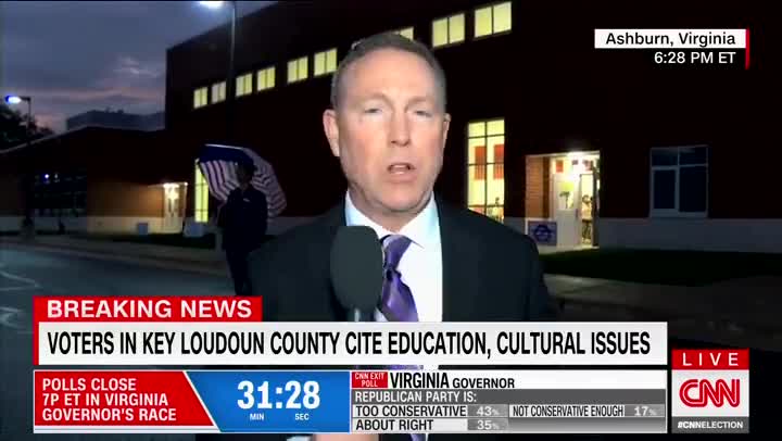 CNN claims Youngkin is popular with voters who oppose CRT even though it "is not even in the curriculum officially in Virginia"