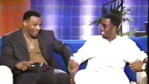 P Diddy and Mike Tyson