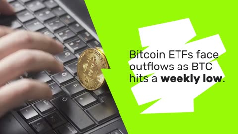 Bitcoin (BTC) ETF Sees Outflow As Coin Plunges To Weekly Low