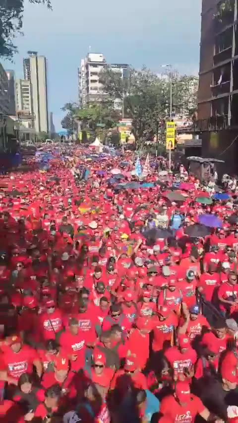 #Venezuela Caracas: the Bolivarian people
