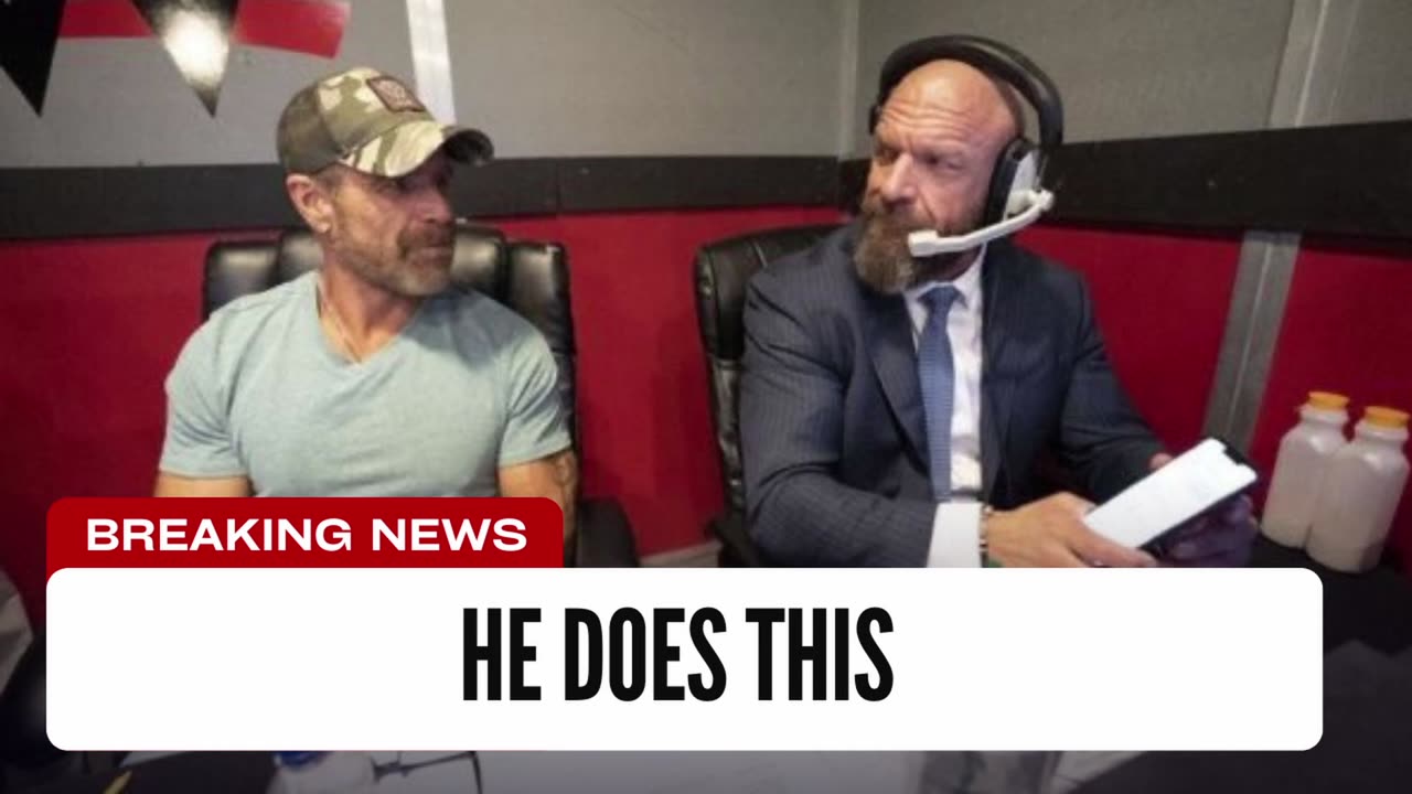 WWE Fans Will Love This New Triple H Report