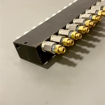 Ronco's grease and oil injector manifolds and stock.