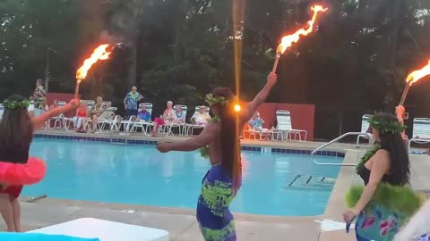 Fairfield Bay Hawaiian Luau Party Brings Exotic Entertainment And Fun