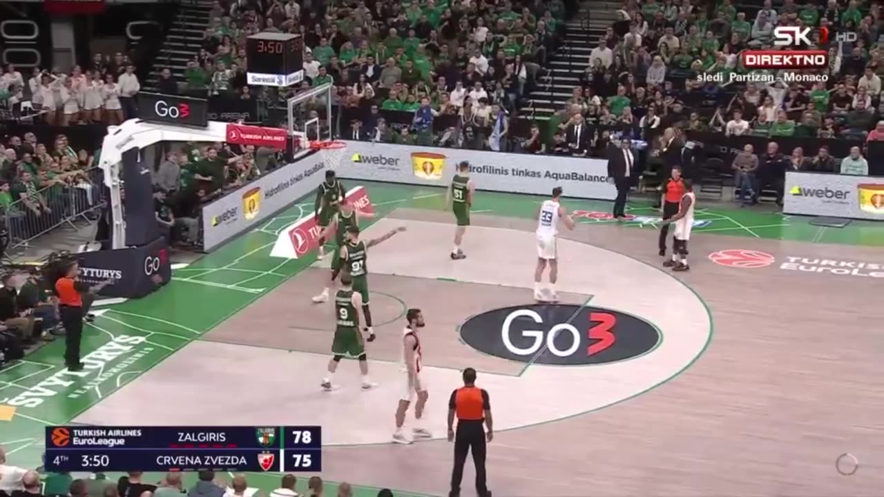 Zalgiris - Crvena Zvezda 30 Oct 2024 EuroLeague