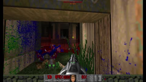 Brutal Doom - Plutonia - Pistol Start - Hard Realism - Speed (MAP12)
