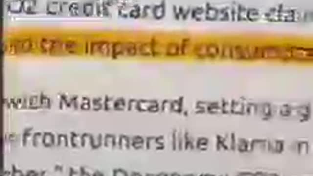 2022: Mastercard and the UN cooperate in order to check your carbon footprint