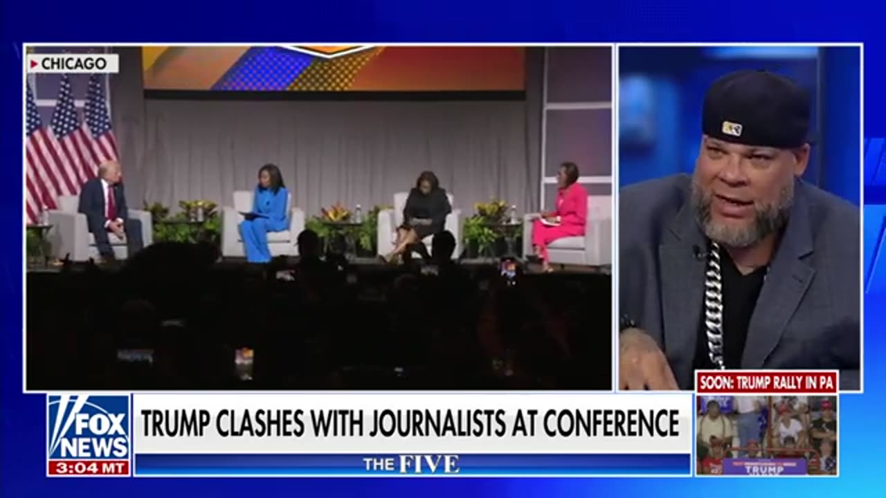 'The Five': Trump clashes with reporters at the NABJ conference