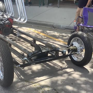 Willie's Custom Dragster at Florence Car Show | Built by Fort Carson Soldiers