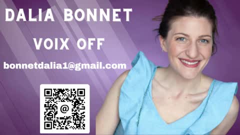 Demo voix Off Dalia Bonnet