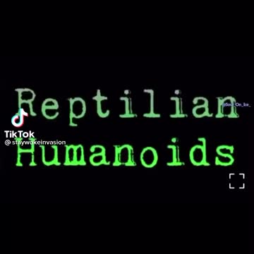 Reptilian humanoids exposed in 2021