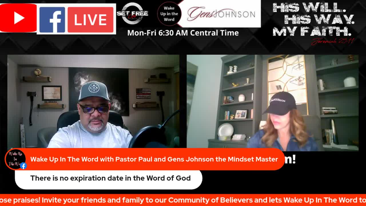 E. 228 "Wake Up In The Word" with Pastor Paul & Gens Johnson, The Mindset Master