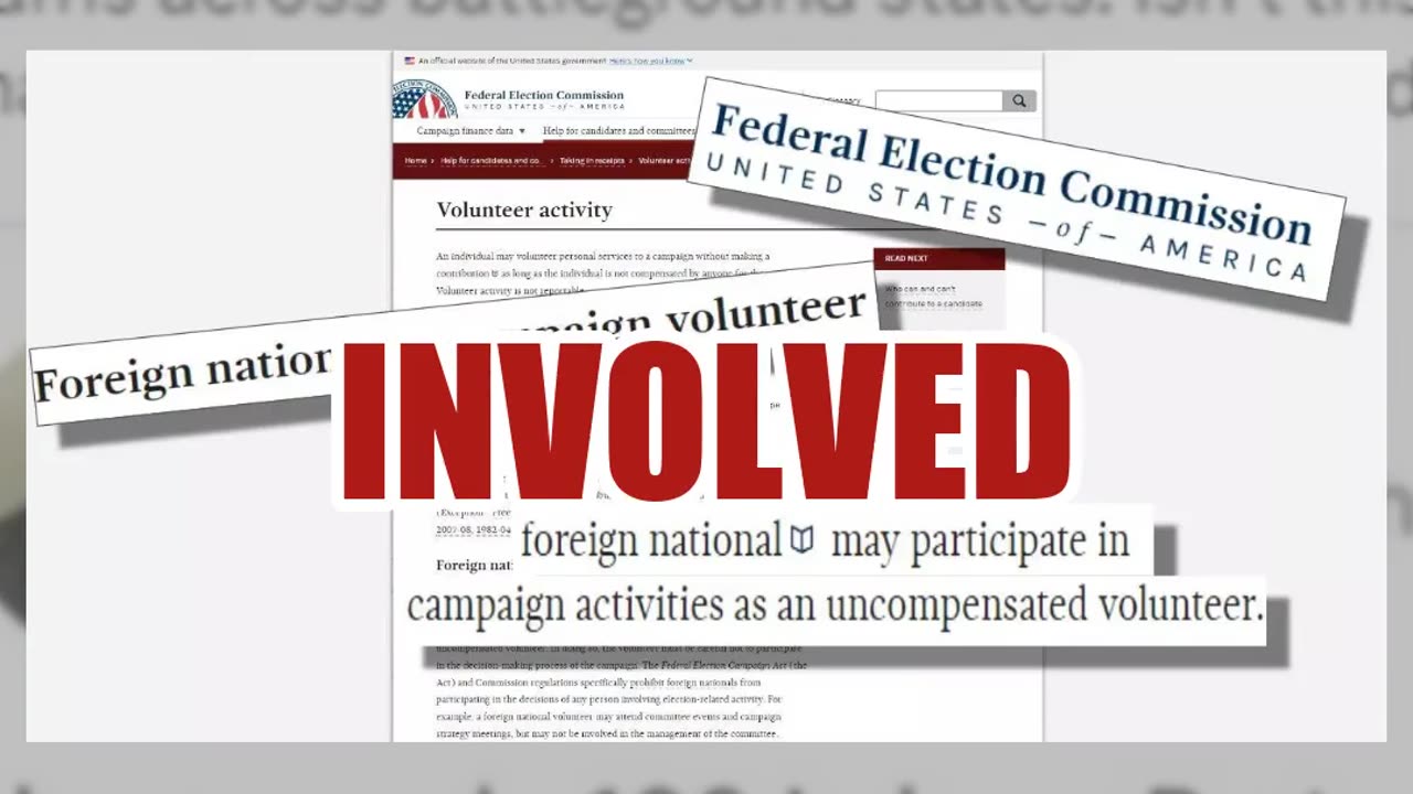 Fact Check: Foreign Nationals CAN Volunteer For US Political Campaigns But CANNOT Donate Or Decide