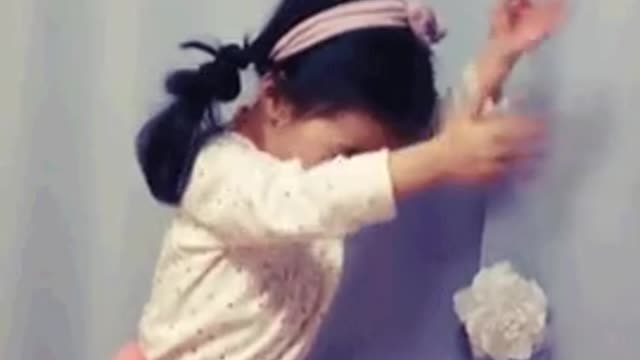 Girl's cute dance