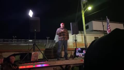 Peoples Convoy 3 7 22, night before Convoy meets with senators