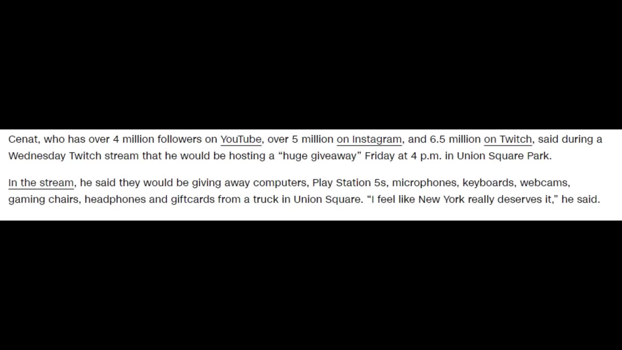 Huge Streamer Event Disaster