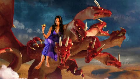 The Beast, the seventh head, and the Harlot that rides her
