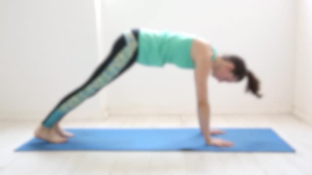 Yoga Woman Sports Relaxing Exercise Healthy