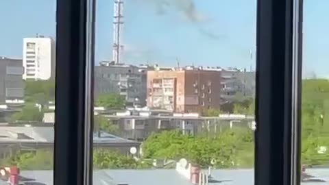 A Russian air attack on Ukraine's second biggest city, Kharkiv, hit TV broadcast