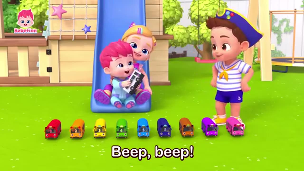 Wheels on The Bus +More Nursery Rhymes ㅣKids Song CompilationㅣBebefinn