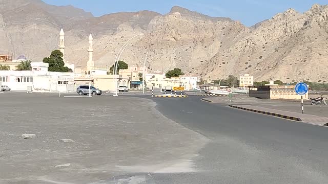 The beautiful mountains of Muscat and Oman