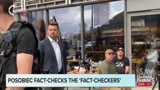 Jack Posobiec on media "fact-checking" him on being detained by the WEF police