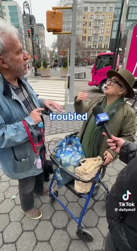 Here’s a Trump Biden DEBATE on the street
