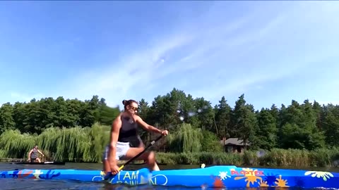 Ukrainian canoeist sees the Olympics as another "frontline"