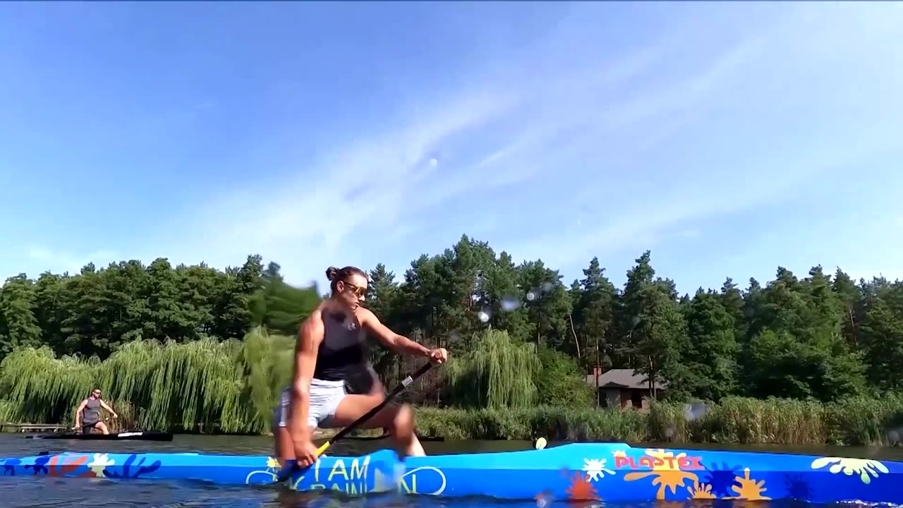 Ukrainian canoeist sees the Olympics as another "frontline"