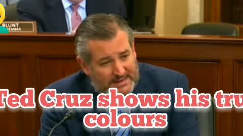 Has Ted Cruz showing his true colours