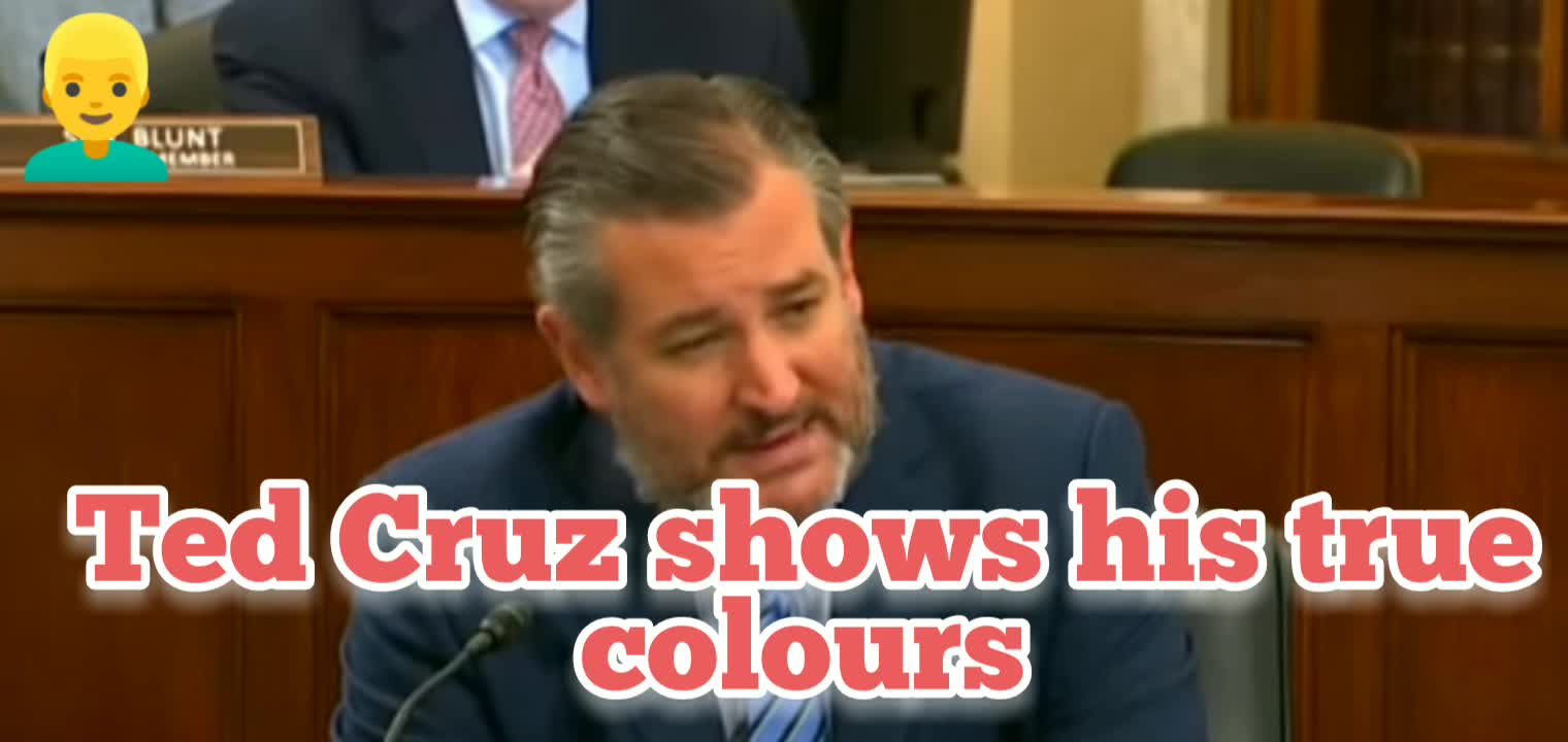 Has Ted Cruz showing his true colours