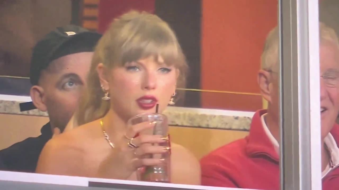 TAYLOR!! she’s drinking from her 87 cup again! so cute!