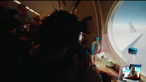 Live Speedy Watching The Solar Eclipse From A Private Jet reaction