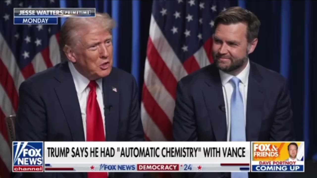 President Trump explains why he chose JD Vance for VP