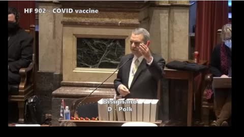 Democrat Sen. Bisignano talks about COVID vaccine mandate bill
