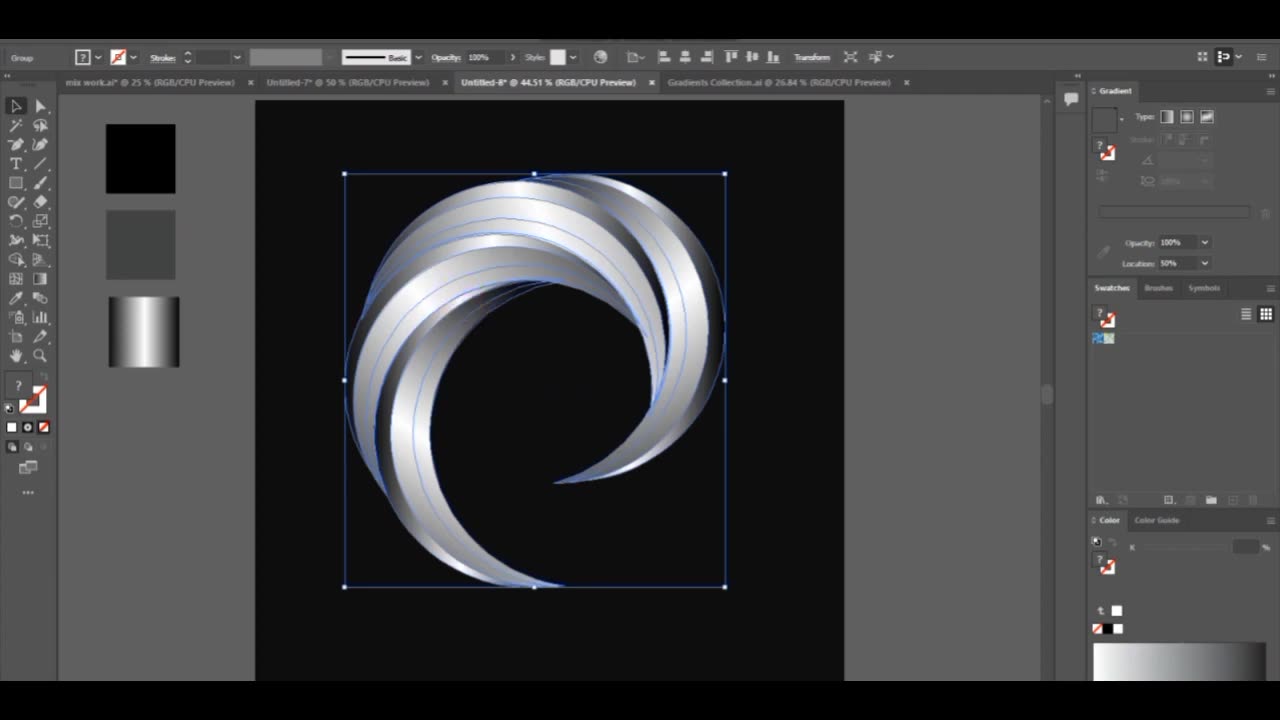 logo design with circle