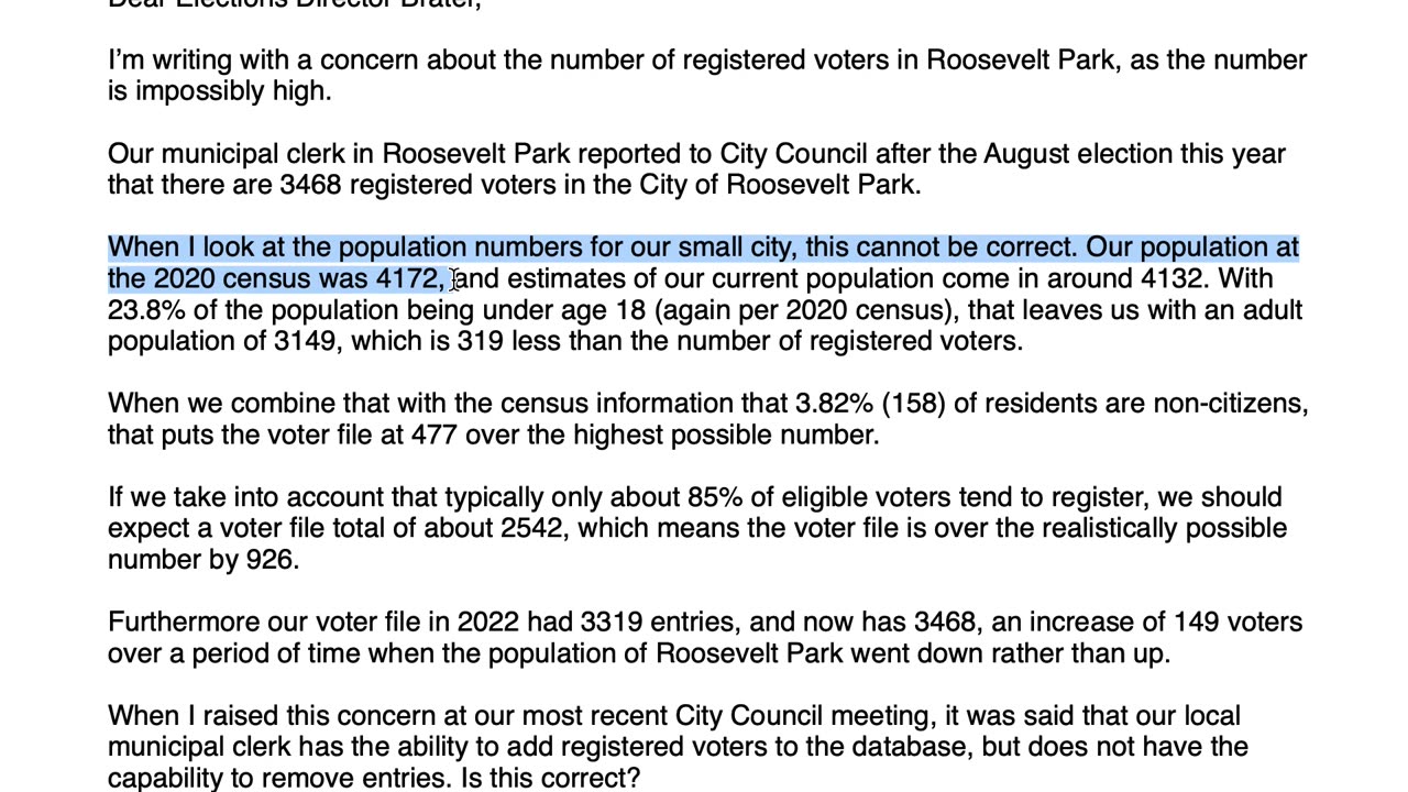 Why are local clerks blocked from cleaning the voter registry?