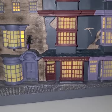 Diagon Alley Enesco Bookends ARE GORGEOUS! #wizardingworld #enesco #amazon #harrypotter #bookends