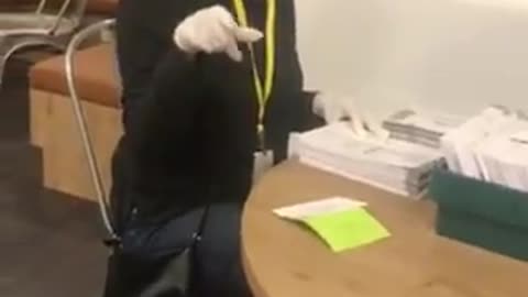 Philadelphia election worker caught on camera illegally counting ballots