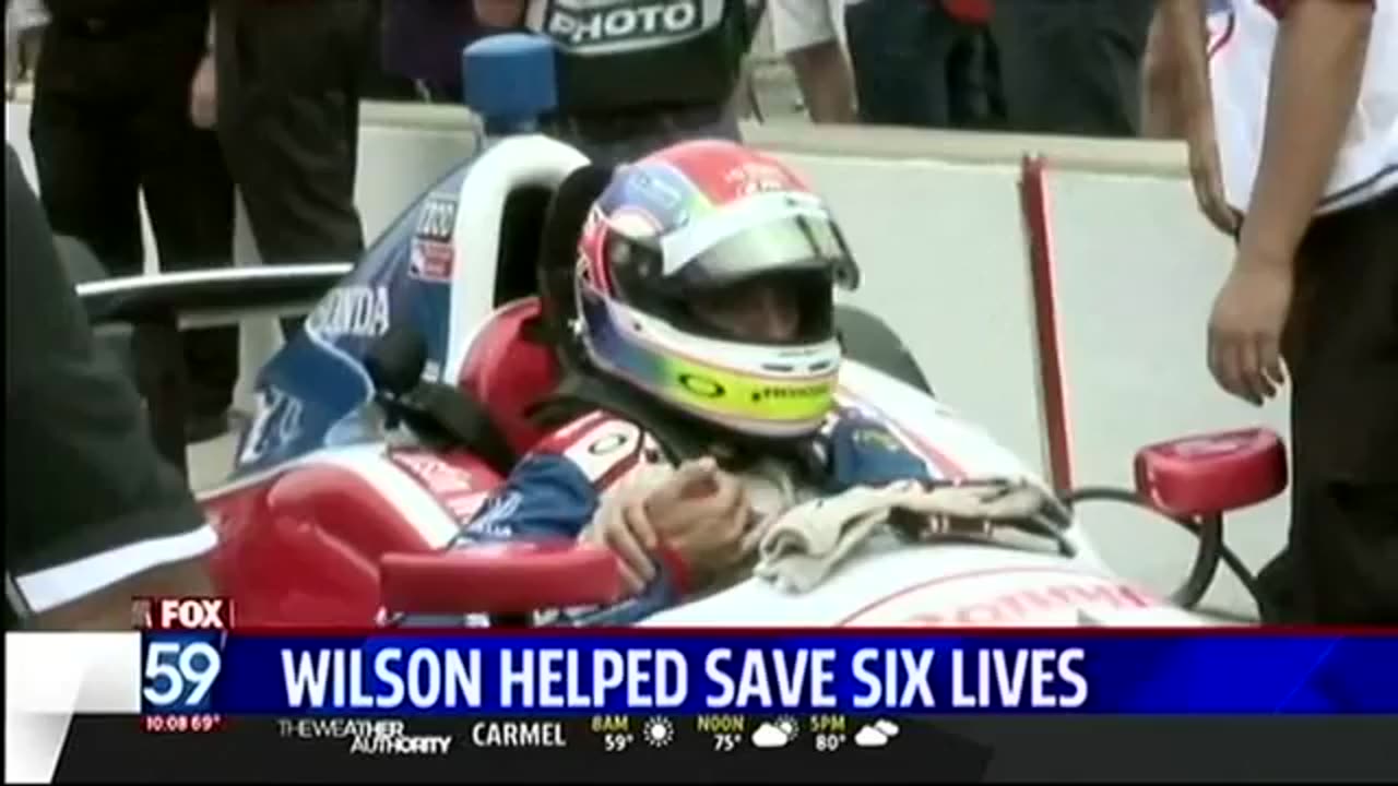 August 27, 2015 - IndyCar Driver Justin Wilson Raises Awareness of Organ Donations