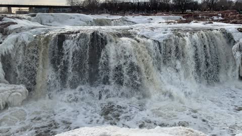 Big Sioux river falls