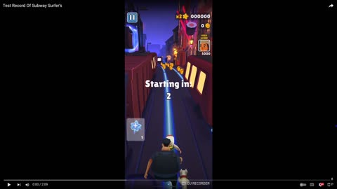 Test Record Of Subway Surfer’s (Pheanx Ep.123)